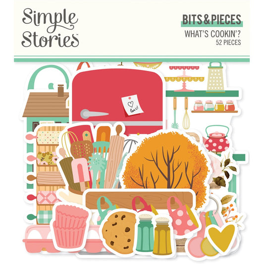 Simple Stories What's Cookin'? -Bits & Pieces Die-Cuts