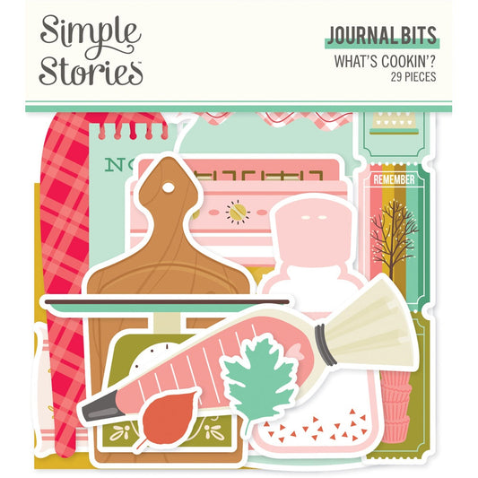 Simple Stories What's Cookin'? -Bits & Pieces Die-Cuts Journal