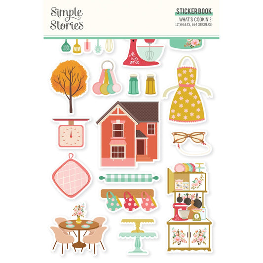 Simple Stories What's Cookin'? -Sticker Book
