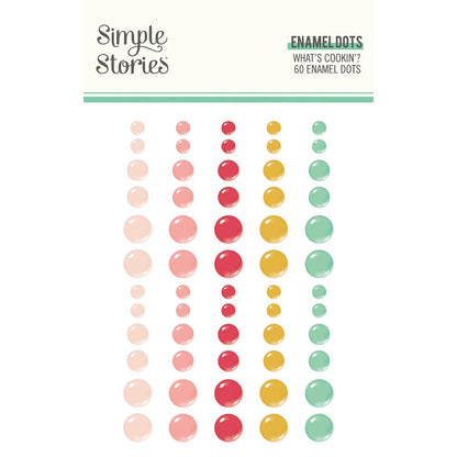 Simple Stories What's Cookin'? - Enamel Dots