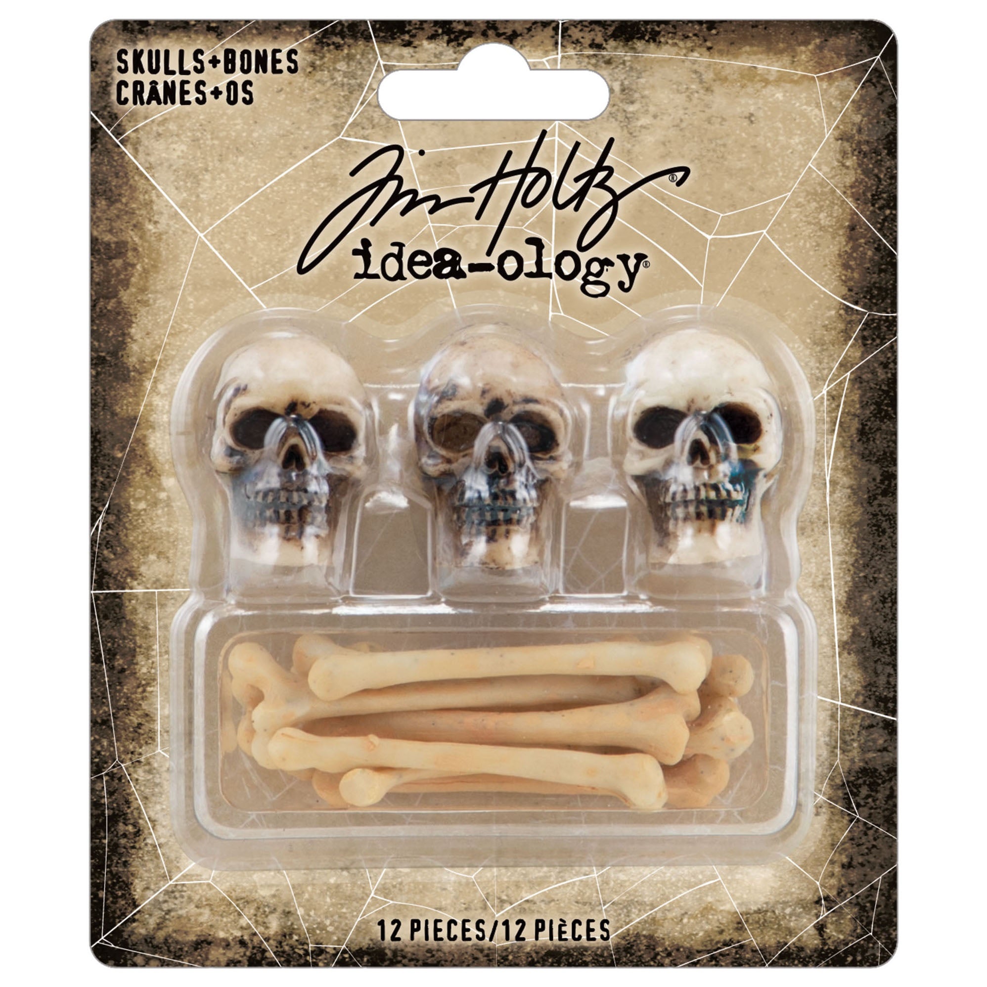 Tim Holtz Idea-Ology Skulls + Bones-