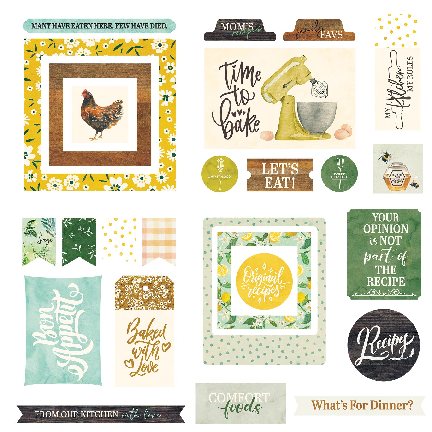 Photoplay Fresh Picked 2 Cardstock Die-Cuts