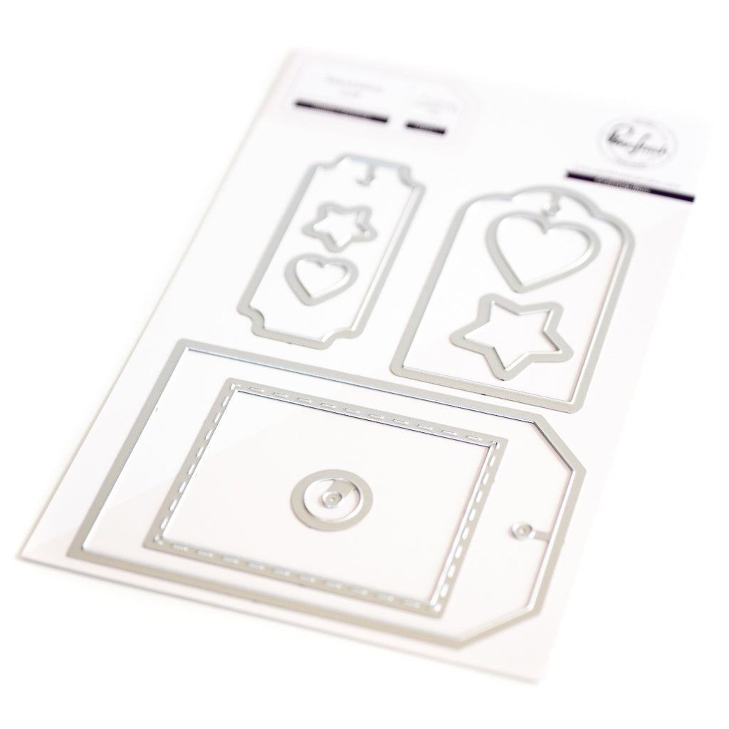 Pinkfresh Studio Die Set-Shaker Tag Book