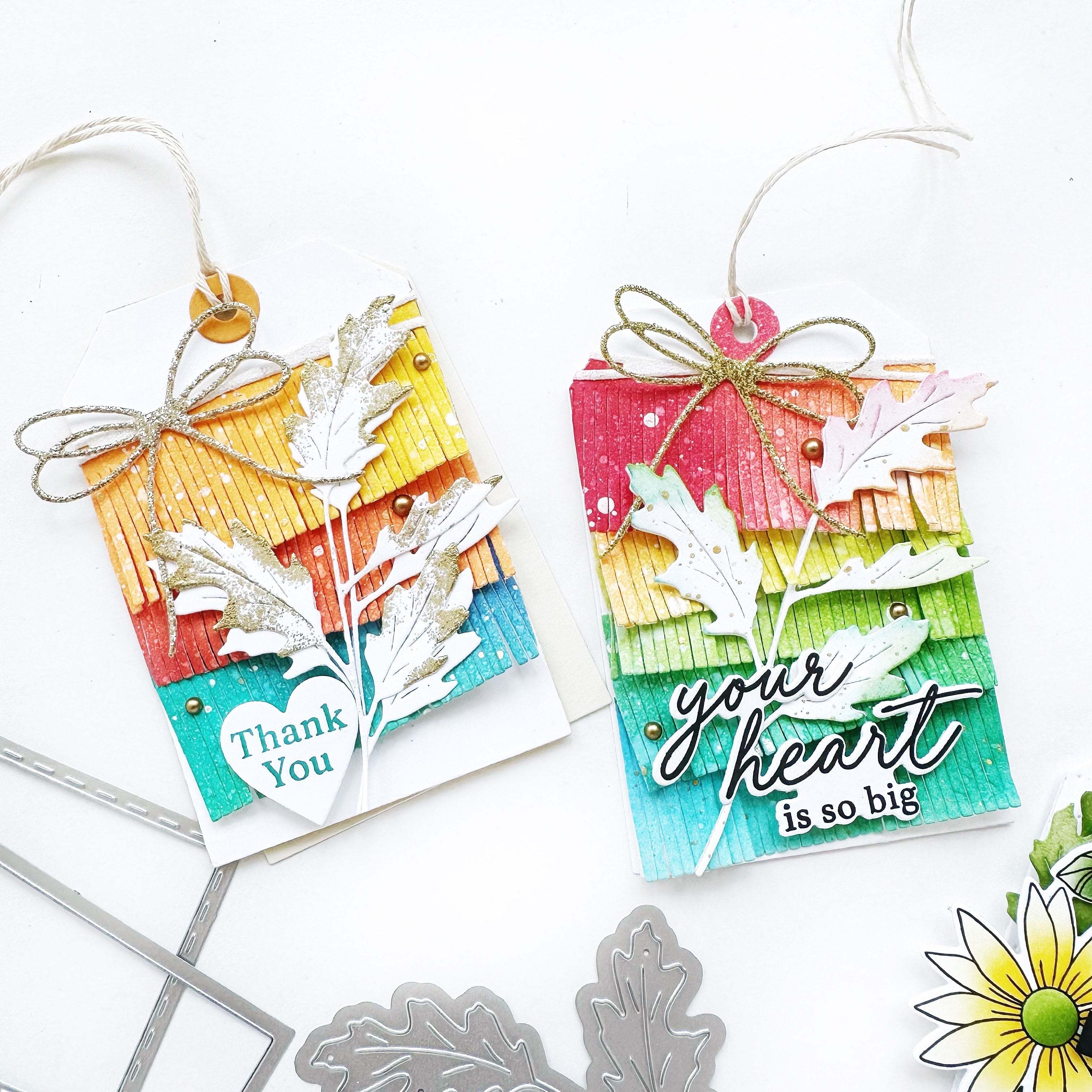 Pinkfresh Studio Die Set-Shaker Tag Book