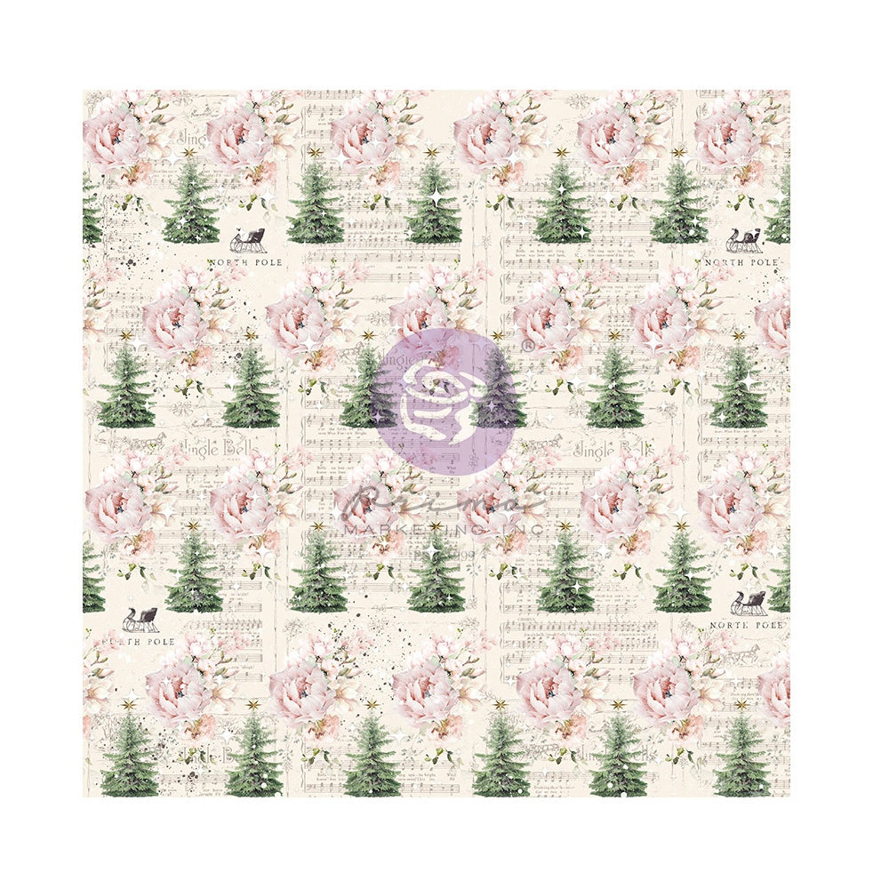 Prima Marketing Christmas Market By Frank Garcia Cardstock -North Pole Magic