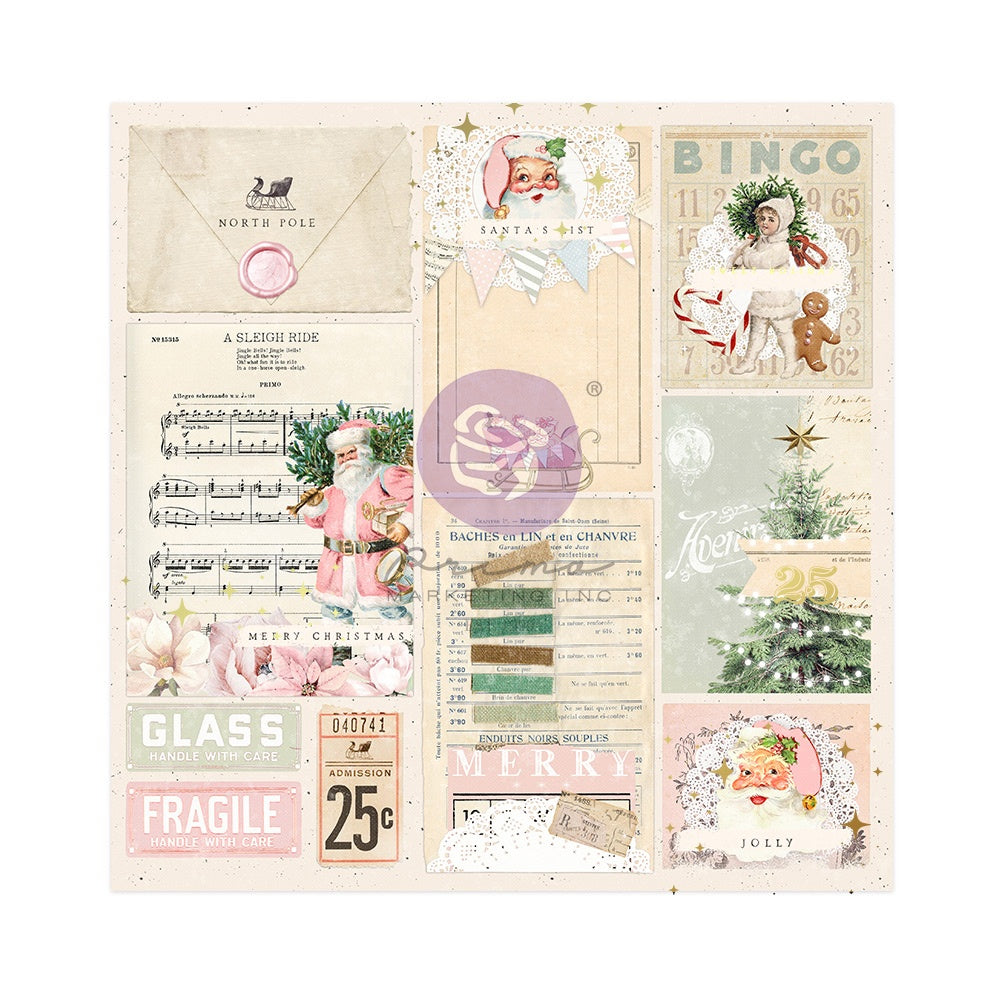 Prima Marketing Christmas Market By Frank Garcia Cardstock -Sweet Holiday