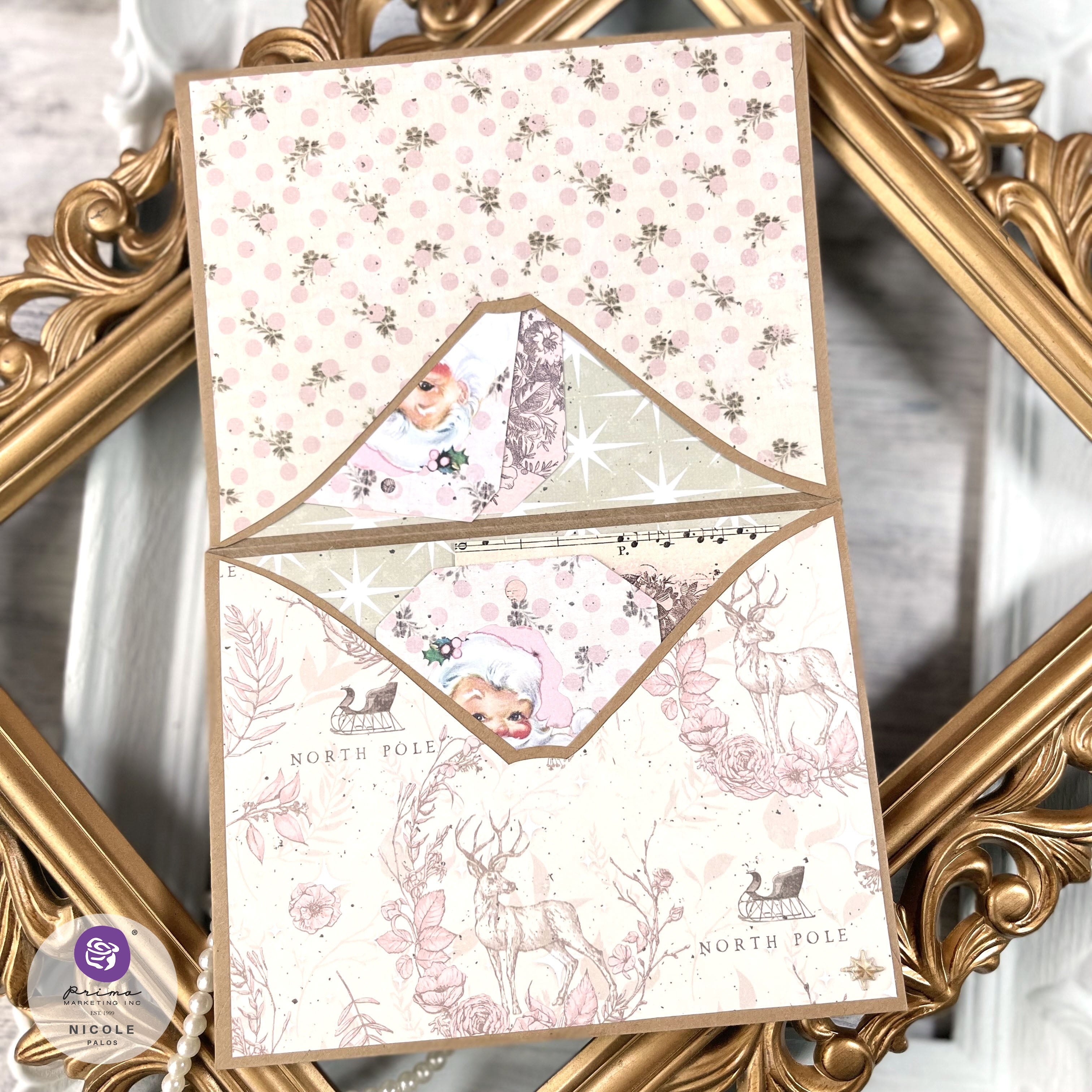 Prima Marketing Christmas Market By Frank Garcia Cardstock -Christmas Greetings