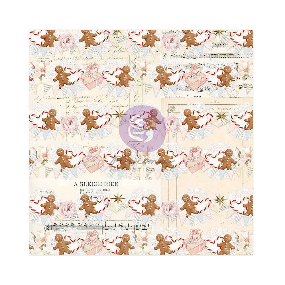 Prima Marketing Christmas Market By Frank Garcia Cardstock -Cookies For Santa