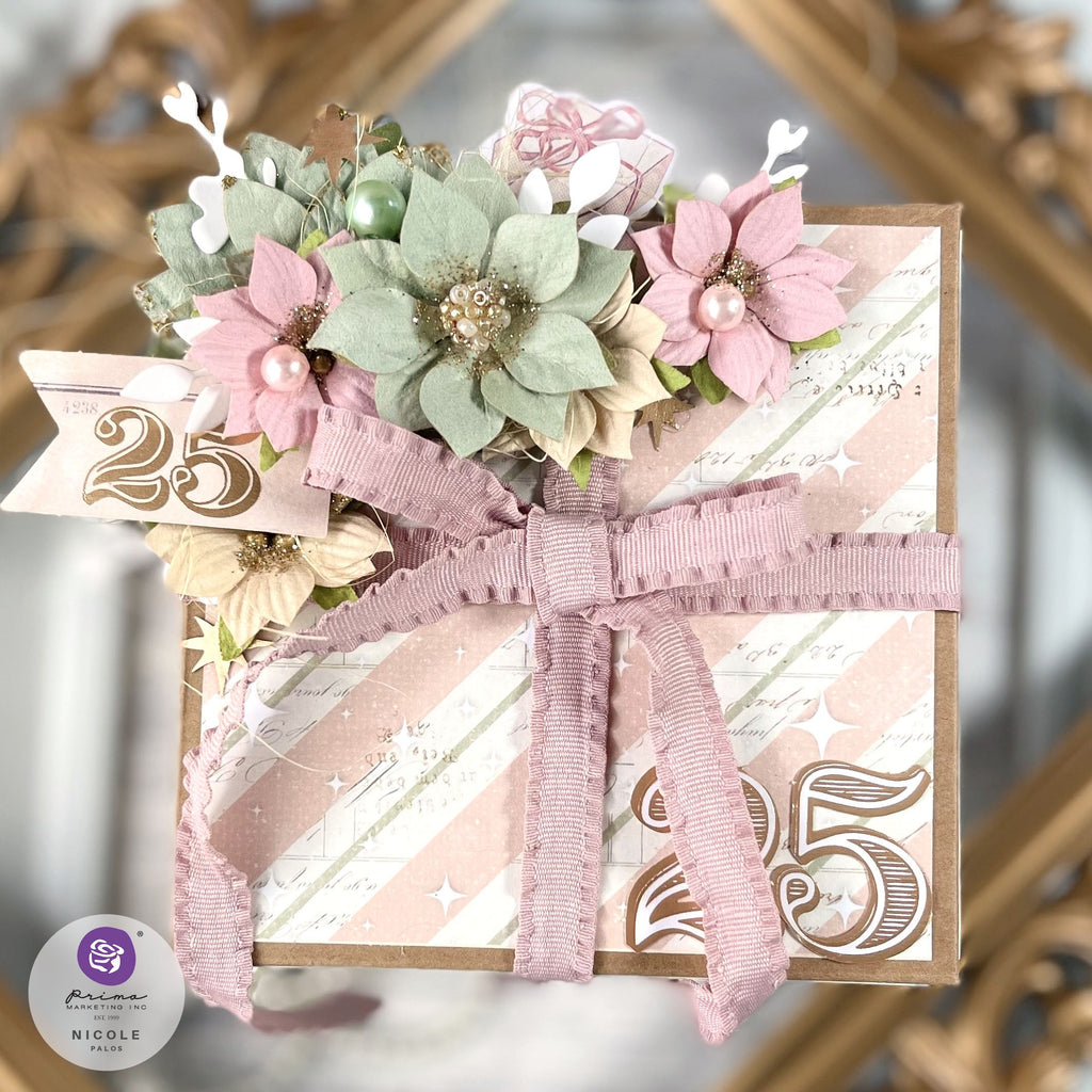 Prima Marketing Christmas Market By Frank Garcia Laces 1 Yard 3/Pkg