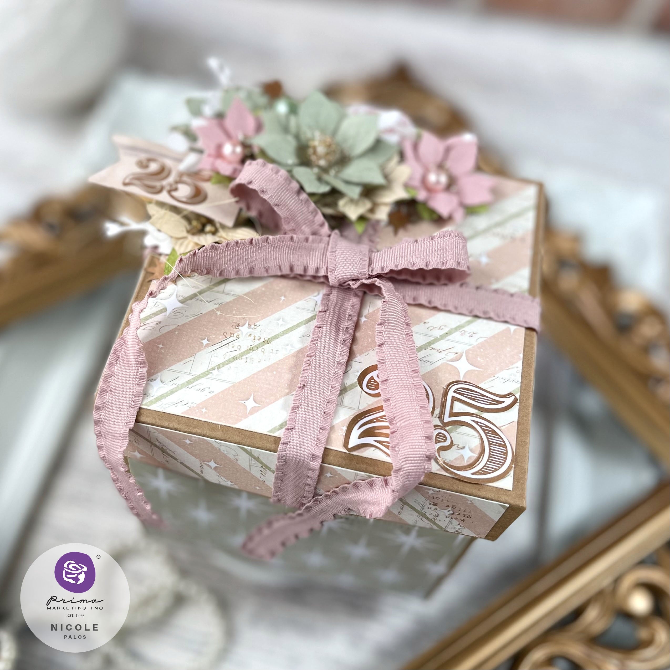 Prima Marketing Christmas Market By Frank Garcia Laces 1 Yard 3/Pkg