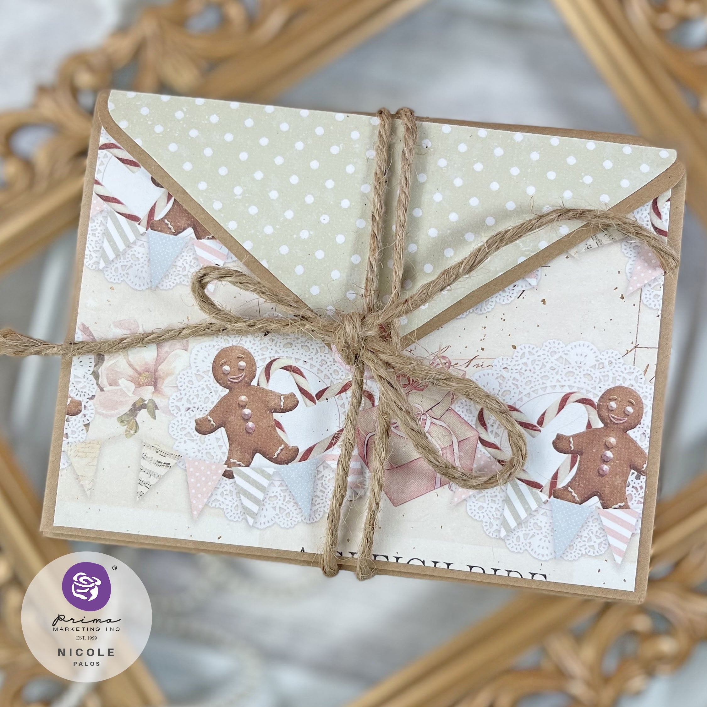 Prima Marketing Christmas Market By Frank Garcia Puffy Stickers -Icons