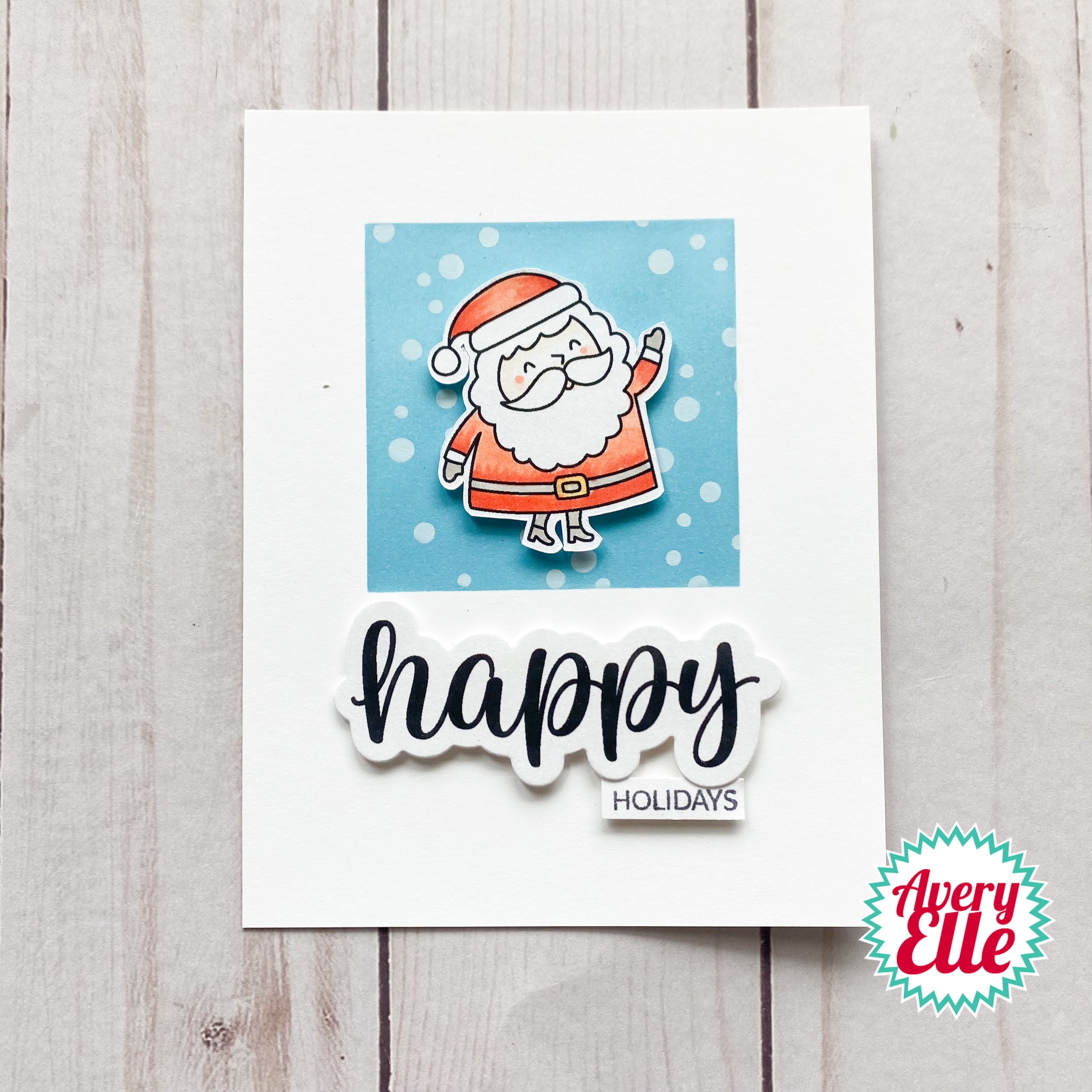 Avery Elle Stencil-Random Dots