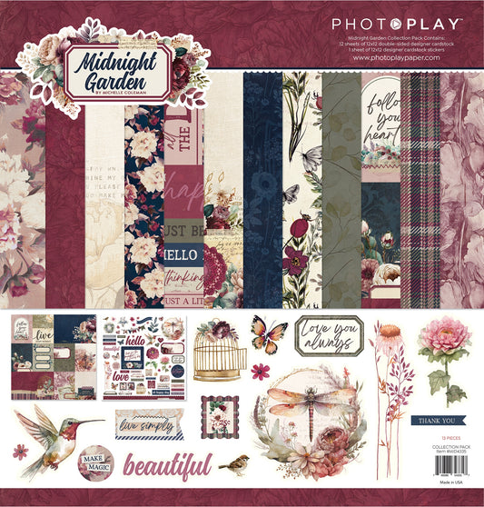 Photoplay Midnight Garden Collection Pack 12X12