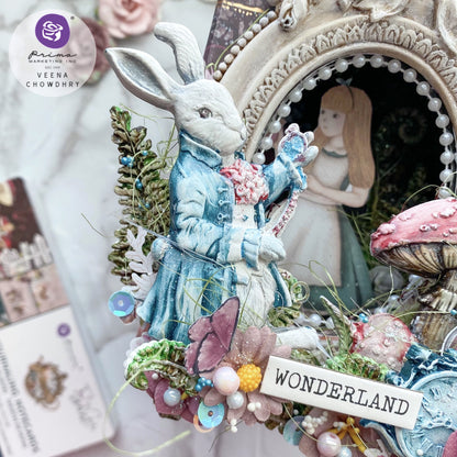 Prima Marketing Lost In Wonderland Cardstock Ephemera