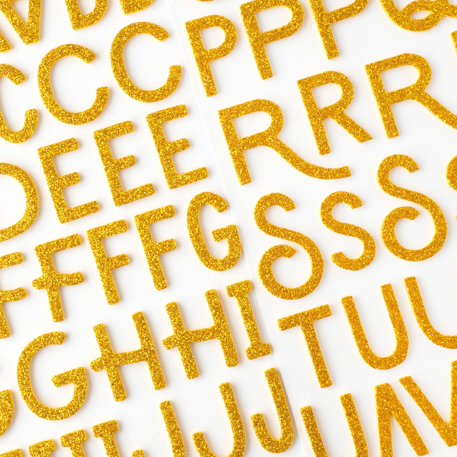 American Crafts April And Ivy Thickers Stickers Gold Glitter