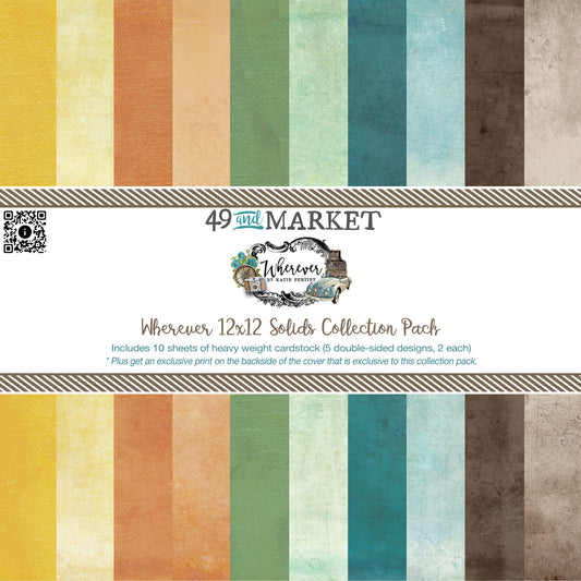 49 And Market Wherever Solids Collection Pack 12X12