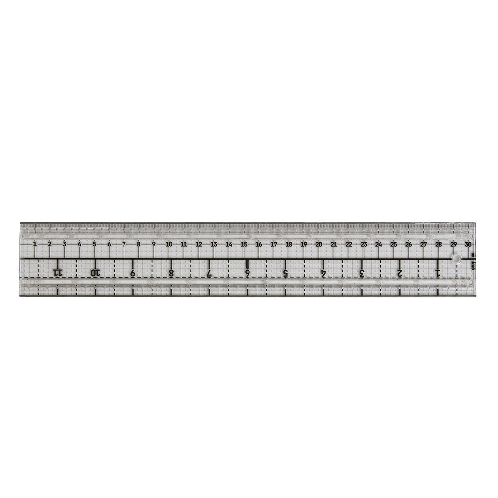 Tim Holtz Media Ruler-12"X2"