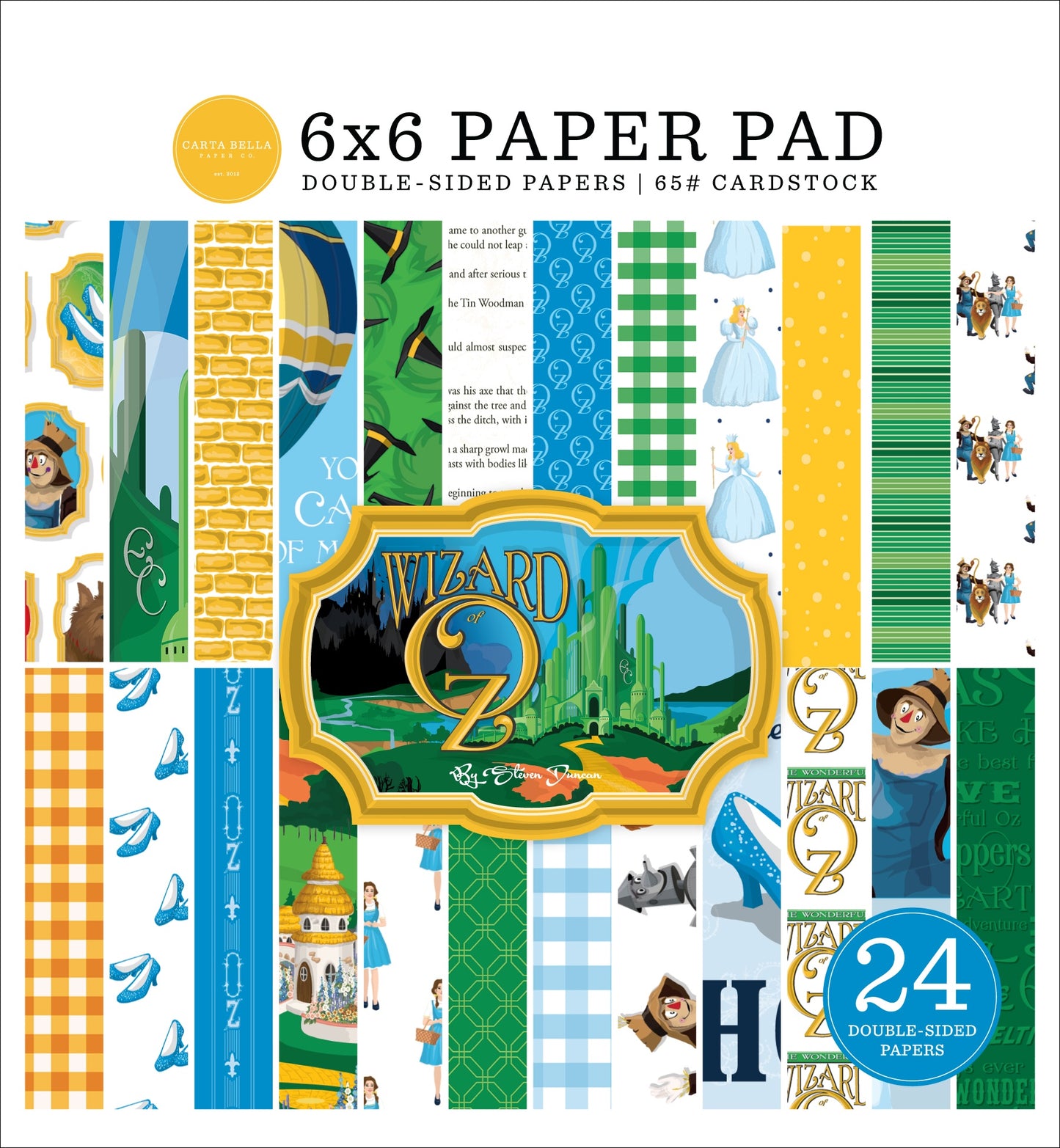 Carta Bella Wizard Of Oz Paper Pad 6X6