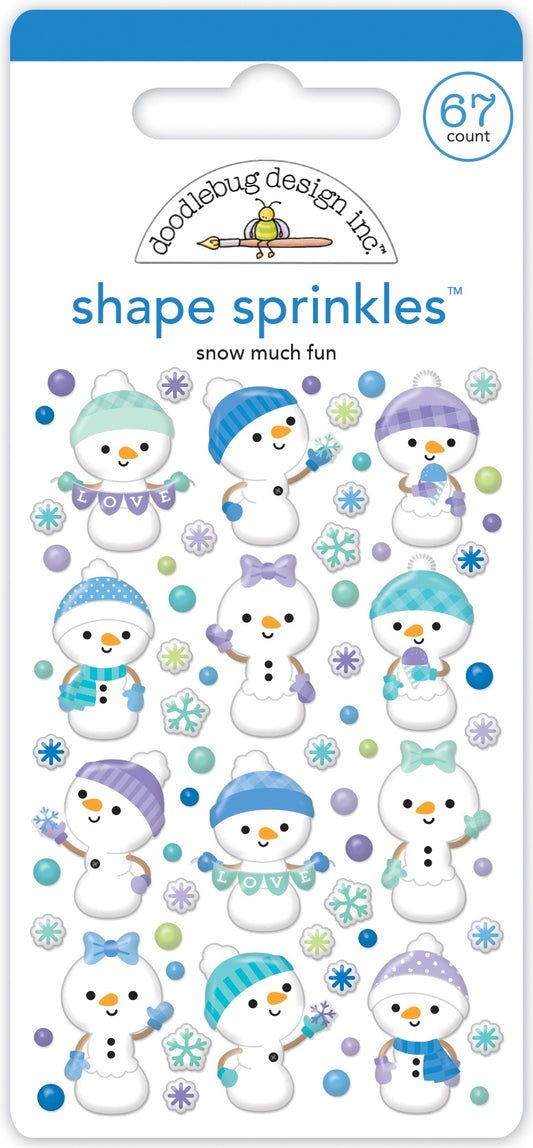 Doodlebug Snow Much Fun Sprinkles -Snow Much Fun