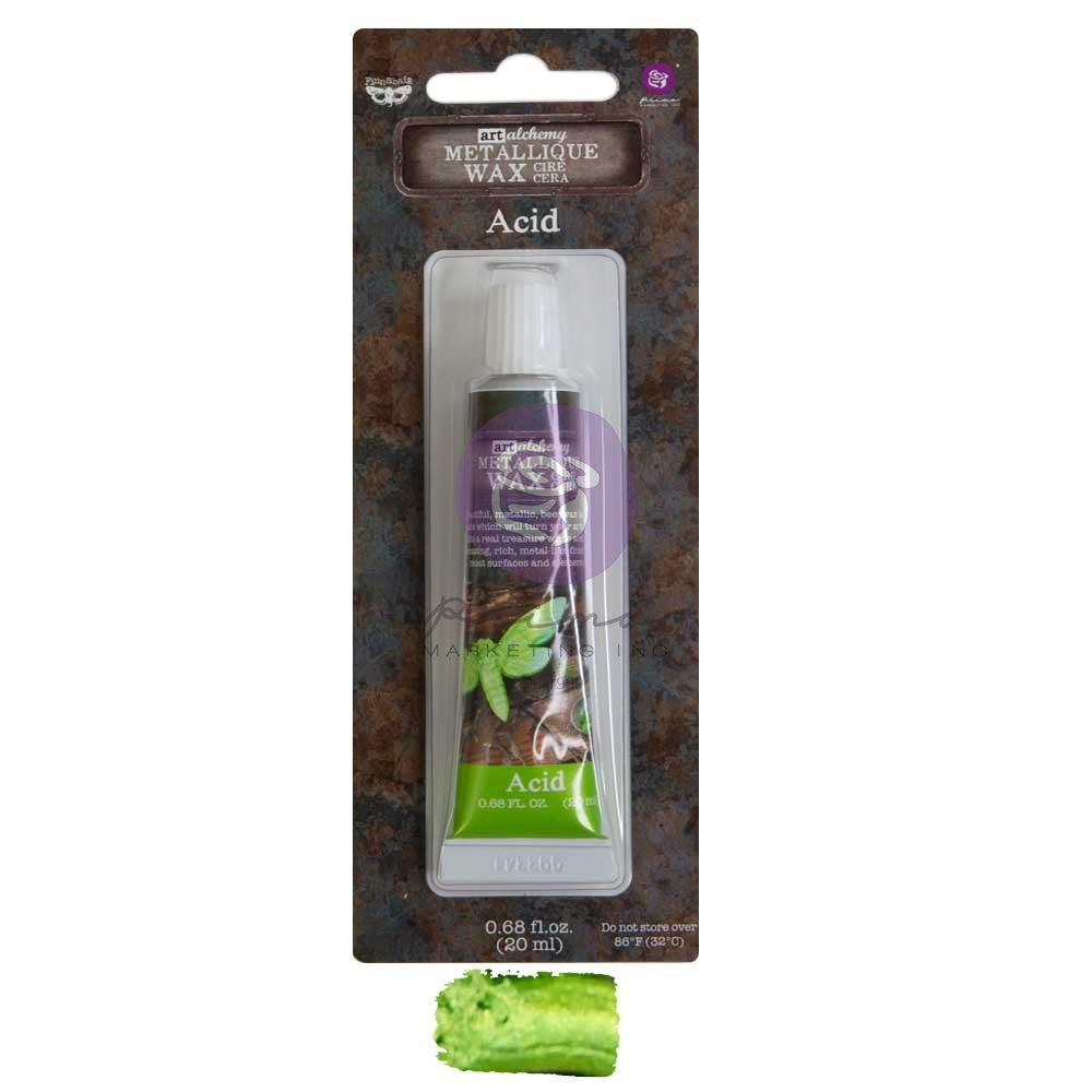 Finnabair Art Alchemy Metallique Wax .68 Fluid Ounce-Acid