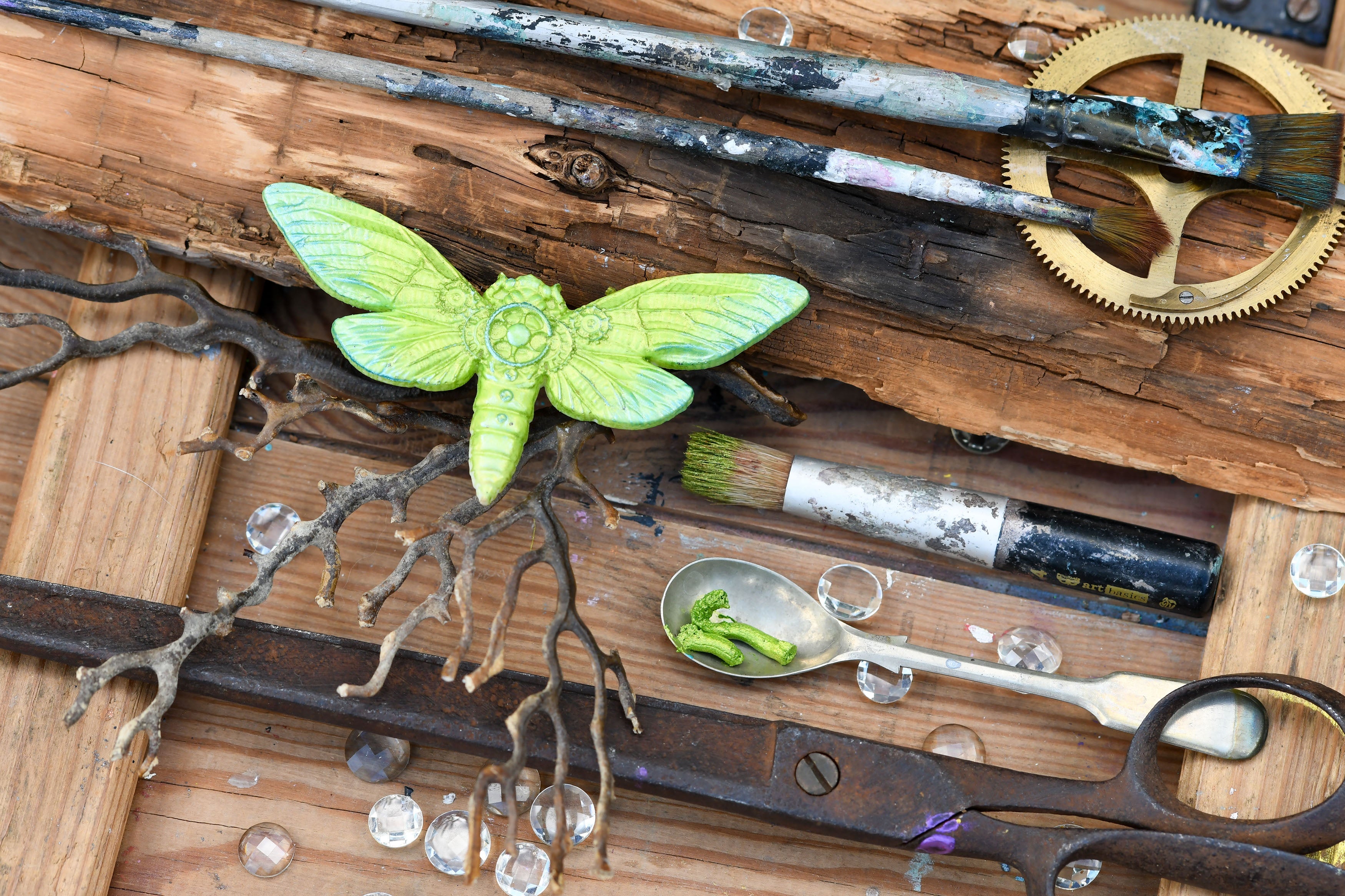 Finnabair Art Alchemy Metallique Wax .68 Fluid Ounce-Acid