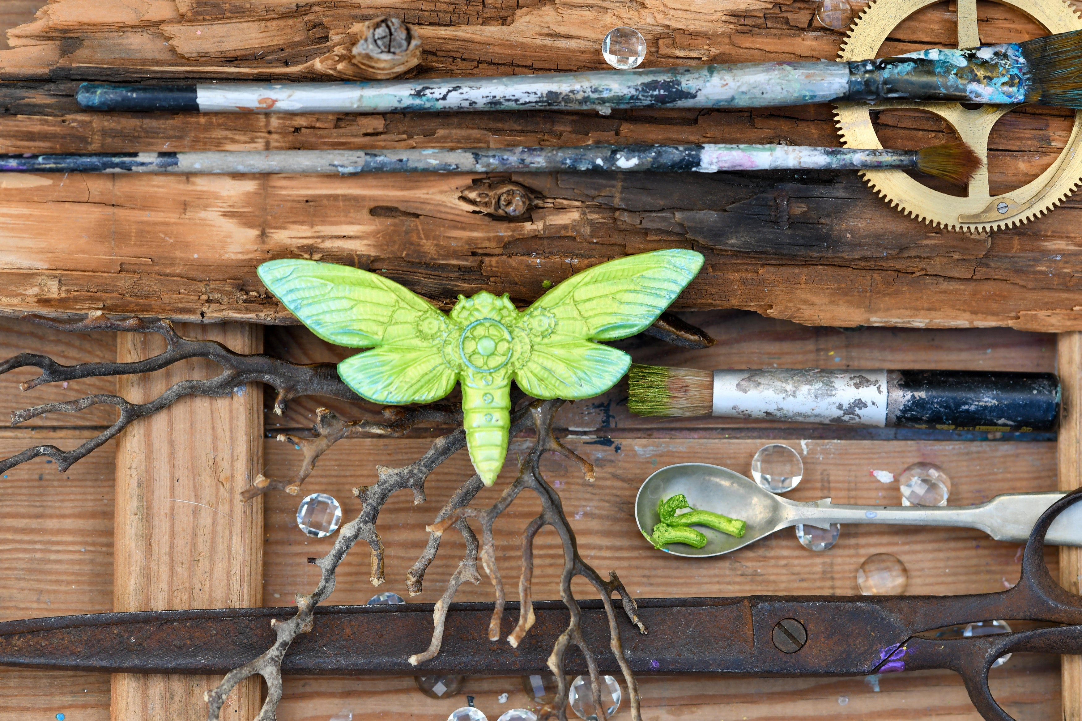 Finnabair Art Alchemy Metallique Wax .68 Fluid Ounce-Acid