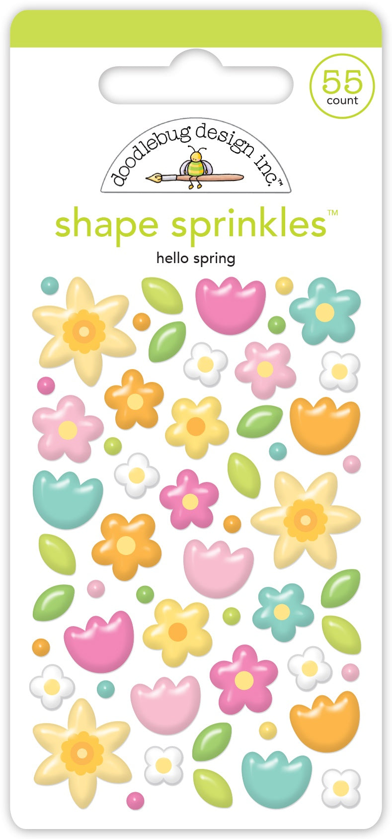 Doodlebug Bunny Hop Sprinkles-Hello Spring