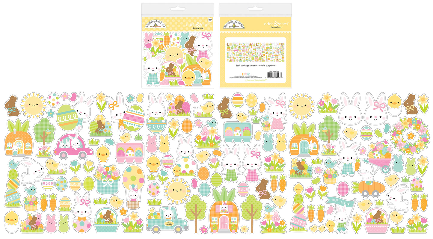 Doodlebug Bunny Hop Odds & Ends Die-Cuts