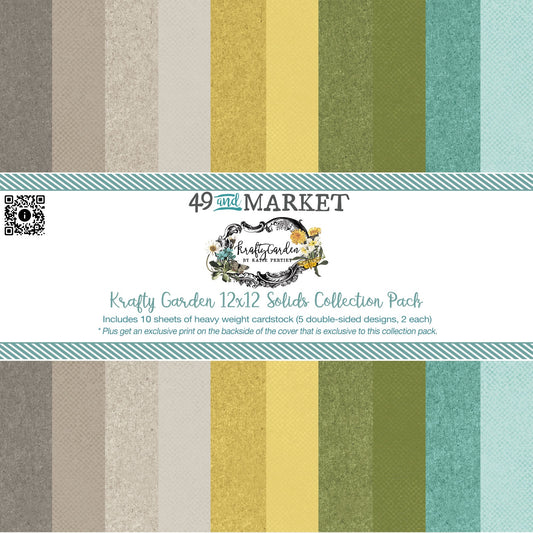 49 And Market Krafty Garden Collection Pack - Solids