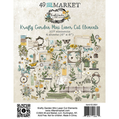 49 And Market Krafty Garden Mini Laser Cut Outs