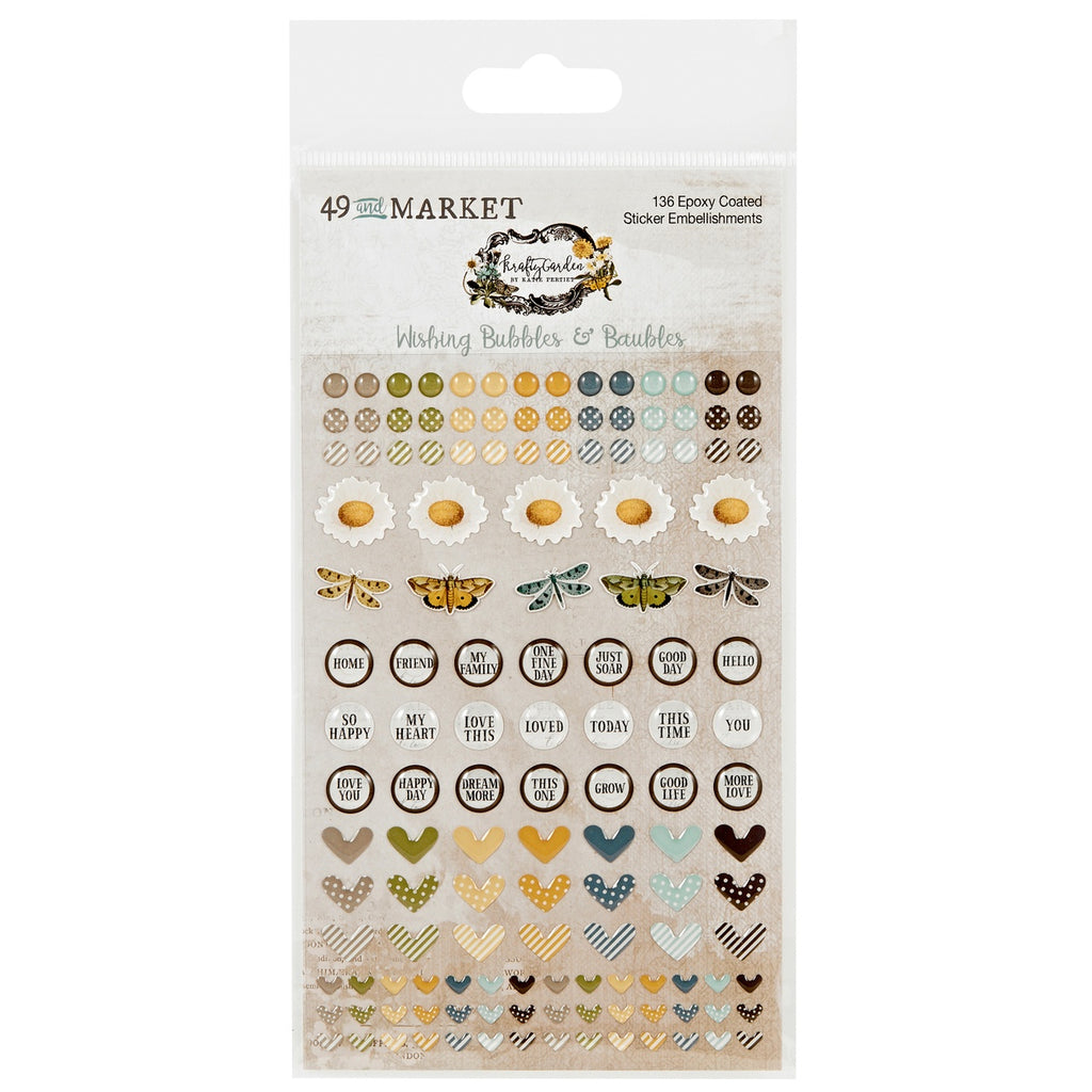 Krafty Garden Epoxy Stickers-Wishing Bubble