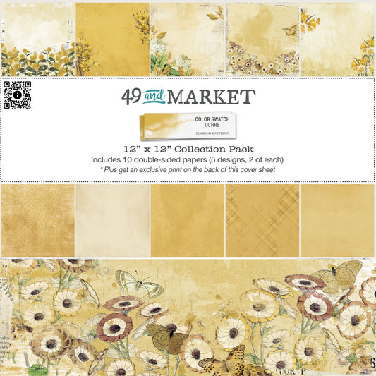49 And Market Color Swatch: Ochre Collection Pack 12x12