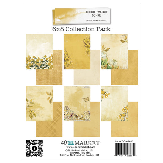 49 And Market Color Swatch: Ochre Collection Pack 6x8