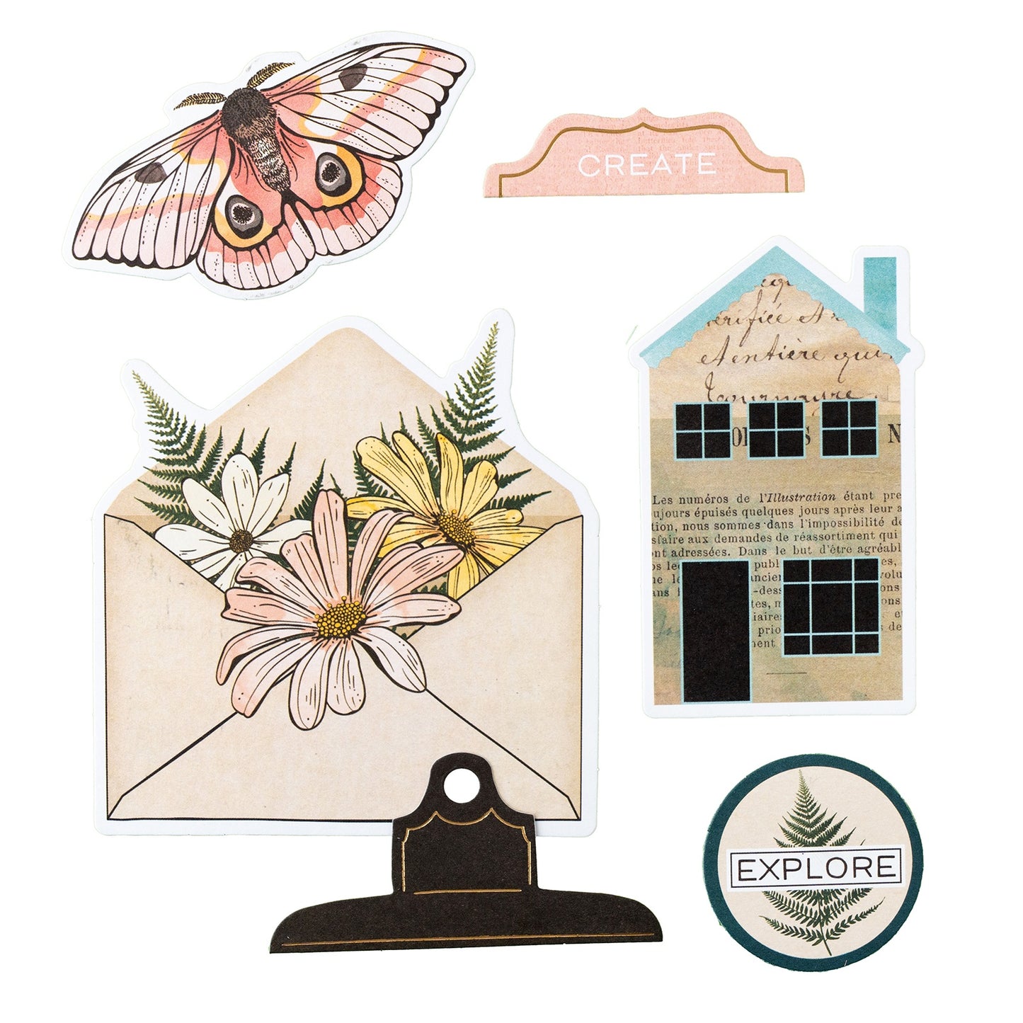 Vicki Boutin Mixed Media Die-Cuts-Nature