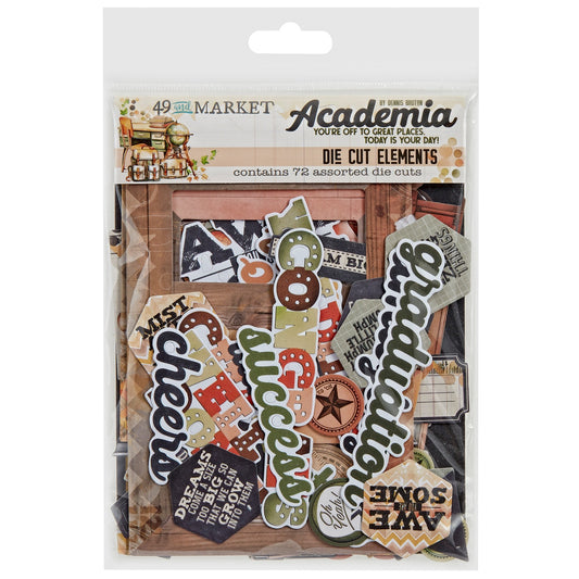 49 And Market Academia Die-Cuts-Elements
