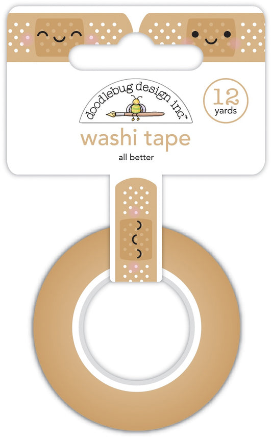 Doodlebug Happy Healing Washi Tape-All Better