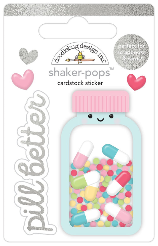 Doodlebug Happy Healing Shaker-Pops -Pill Better