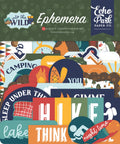 Echo Park Into The Wild Cardstock Ephemera-Icons