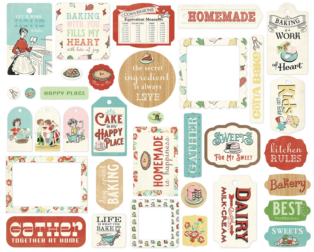 Roll With It Ephemera-Frames & Tags