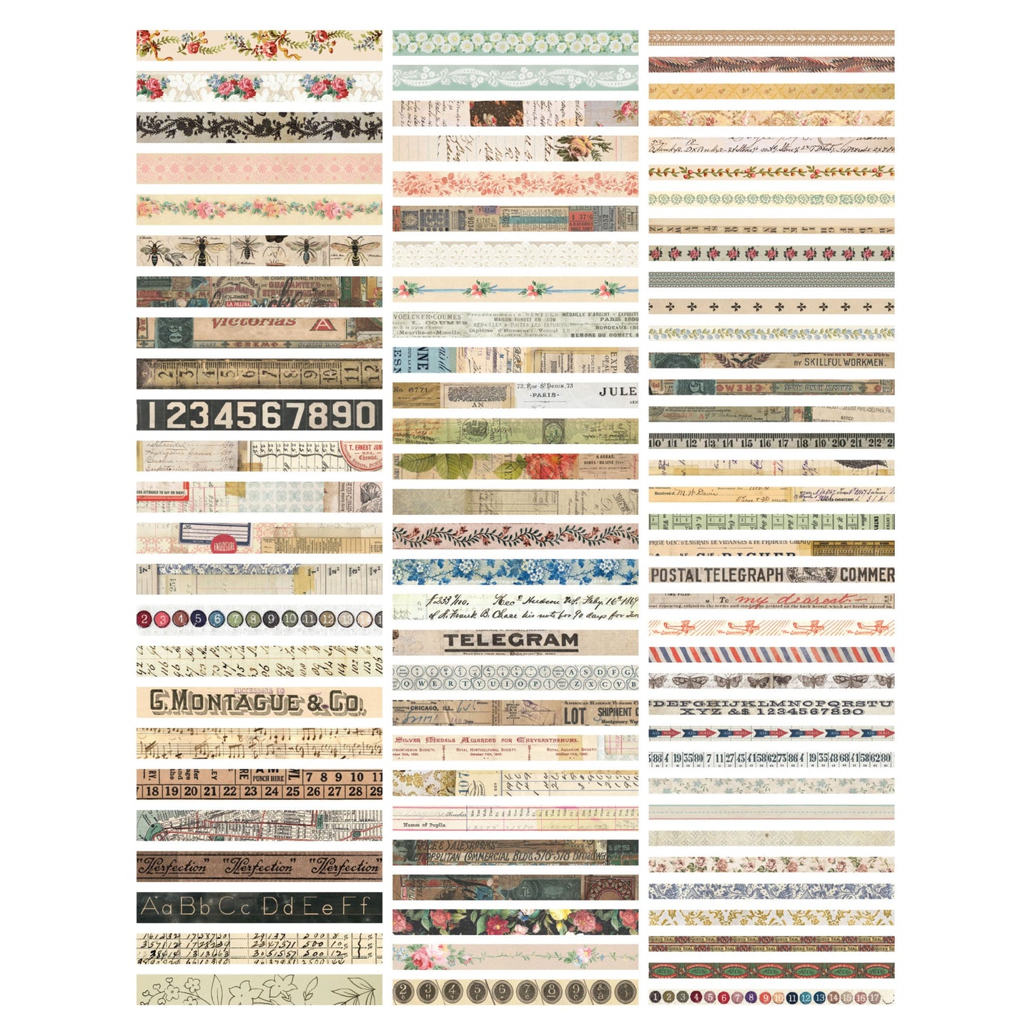 Tim Holtz Idea-ology Paper Strips-89 Pieces