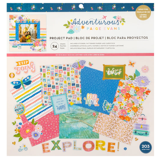 Paige Evans Adventurous Project Pad 12x12