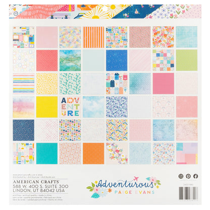 Paige Evans Adventurous Single-Sided Paper Pad 12x12