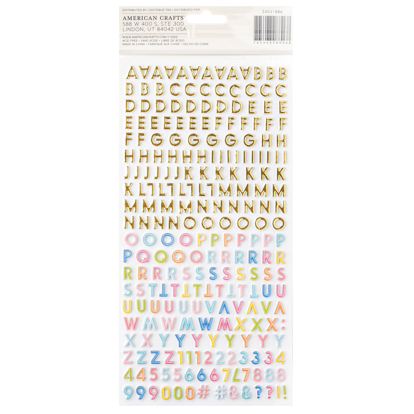 Paige Evans Adventurous Mini Thickers-Alphabet