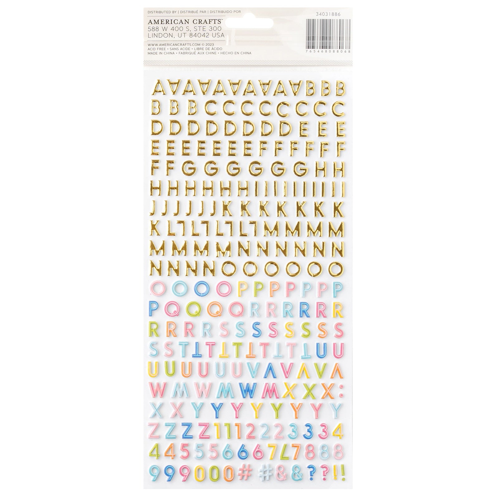 Paige Evans Adventurous Mini Thickers-Alphabet