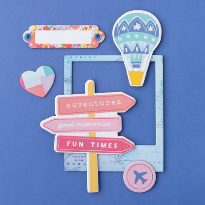 Paige Evans Adventurous Chipboard Die-Cuts