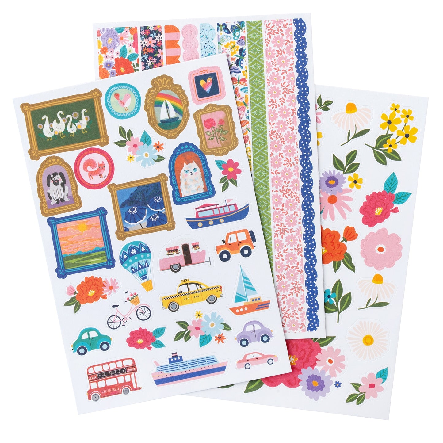 Paige Evans Adventurous Sticker Book-8 Sheets