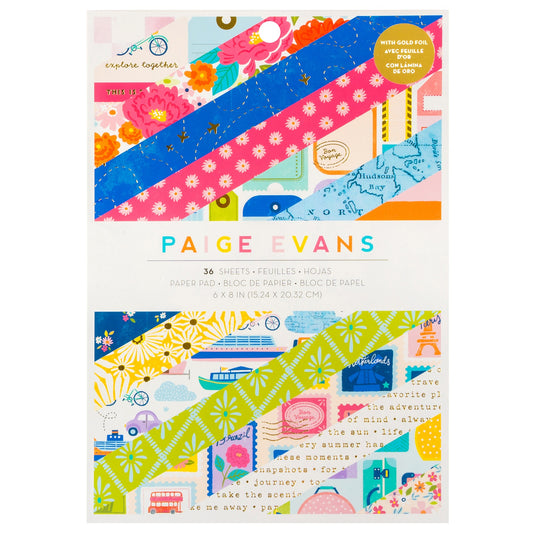 Paige Evans Adventurous Single-Sided Paper Pad 6x8