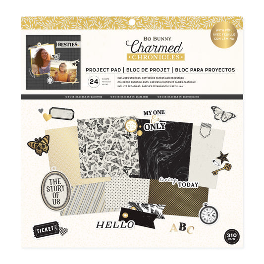 Bo Bunny Charmed Chronicles Project Pad