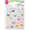 Bold And Bright Mini Puffy Stickers-110 Pieces