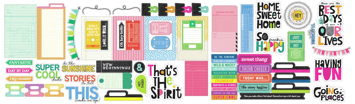 Vicki Boutin Bold And Bright Ephemera-Journaling